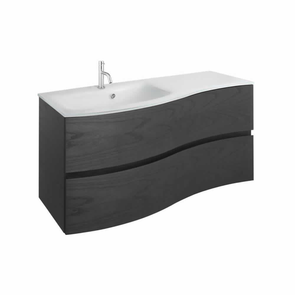Svelte 100 Unit & Ice White Glass Basin
